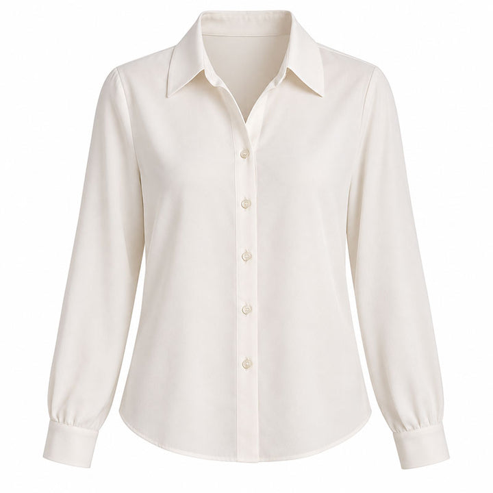Marta Camisa de Cuello Suave
